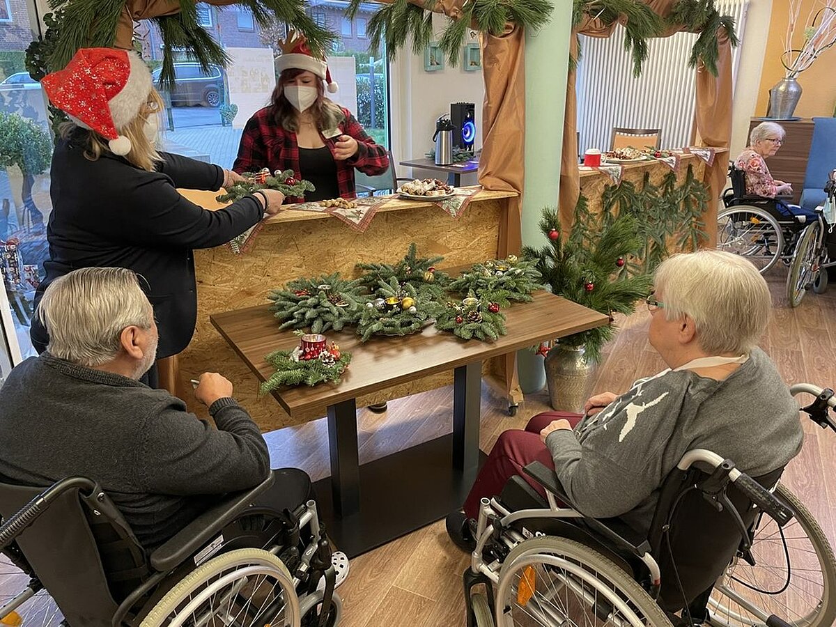 Weihnachtsmarkt im Pro Talis Seniorenzentrum "Freiherr-vom-Stein-Straße" in Werne