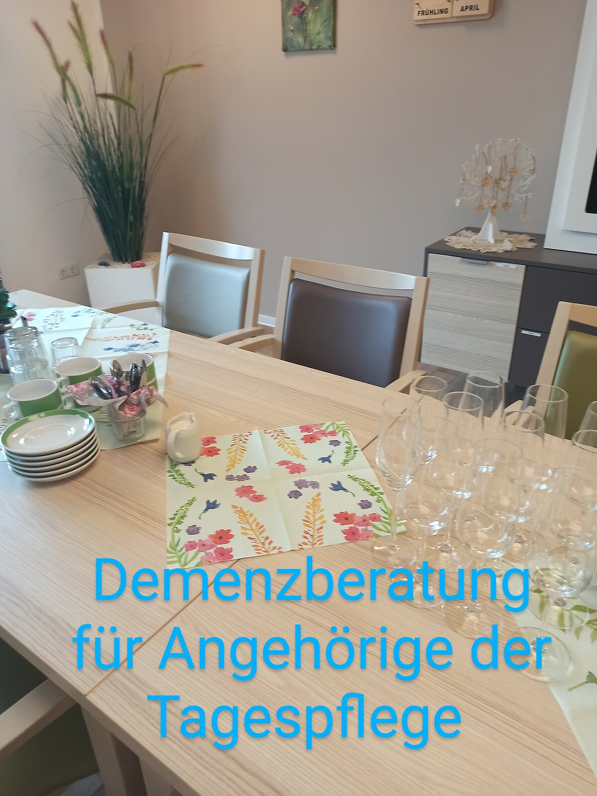 Demenzberatung für die Tagespflege