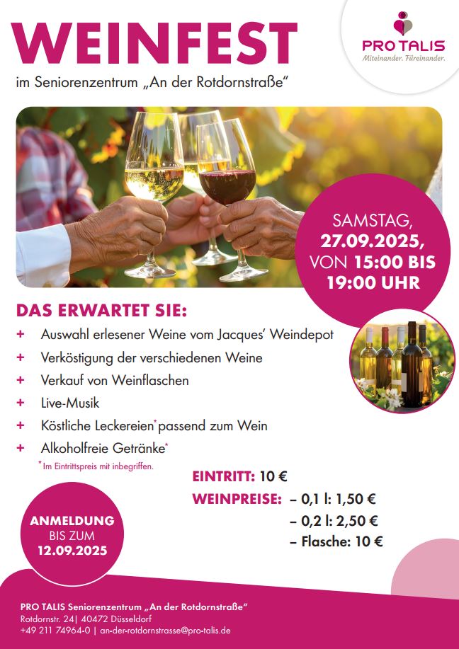 Weinfest Flyer